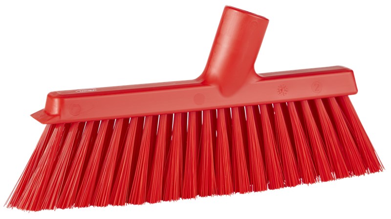 Vikan Dustpan Broom with Angled Thread, 250mm, Medium