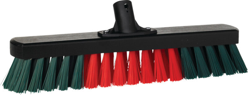Vikan Garage Broom, 440mm, Hard, BLACK