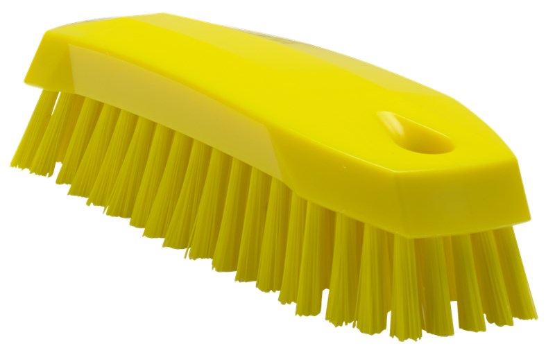 Vikan Hand Brush Medium 165mm, Med Bristle