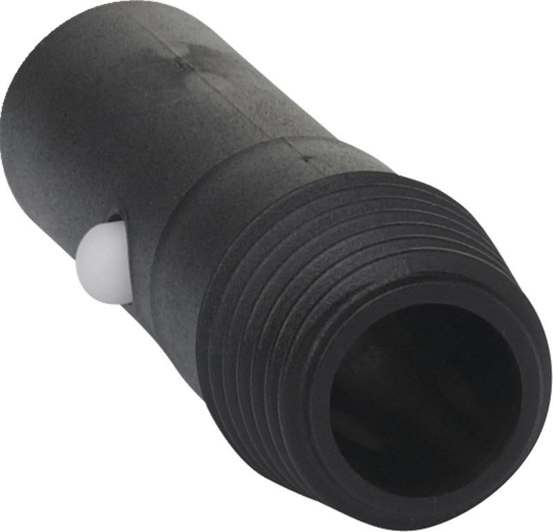 Vikan Threaded Adaptor for click handles, 78 mm, Black