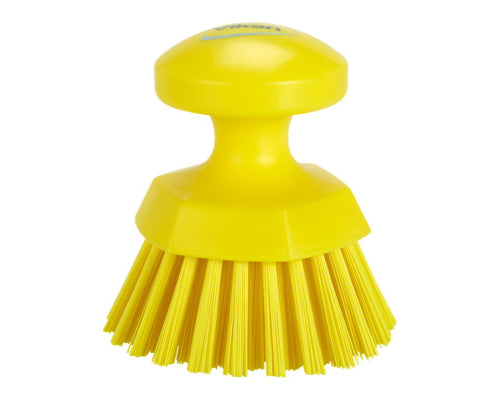 Vikan Round Hand Scrub 110mm Dia, Hard