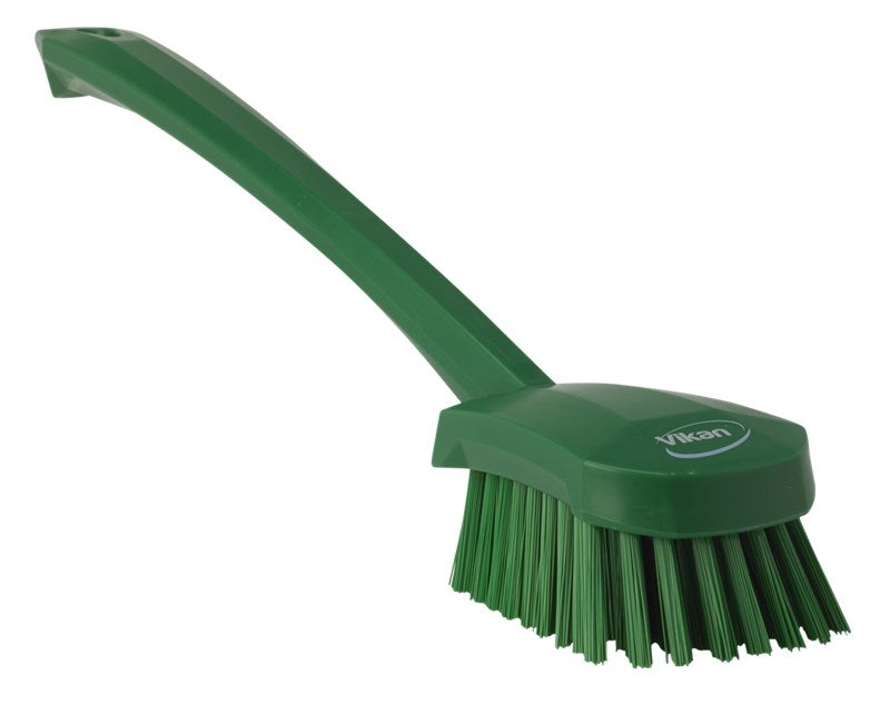 Vikan Washing Brush W/Long Handle 415mm, Hard