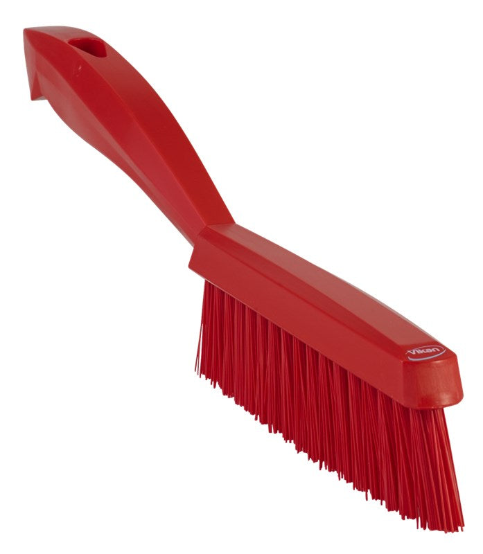 Vikan Narrow Hand Brush w/Short Handle 300mm, Extra Hard