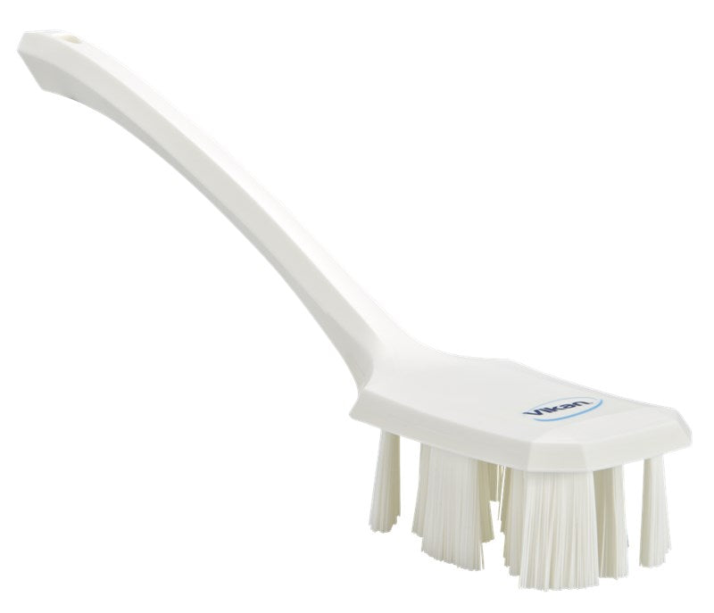 Vikan UST Hand Brush w/long Handle 395mm, Hard