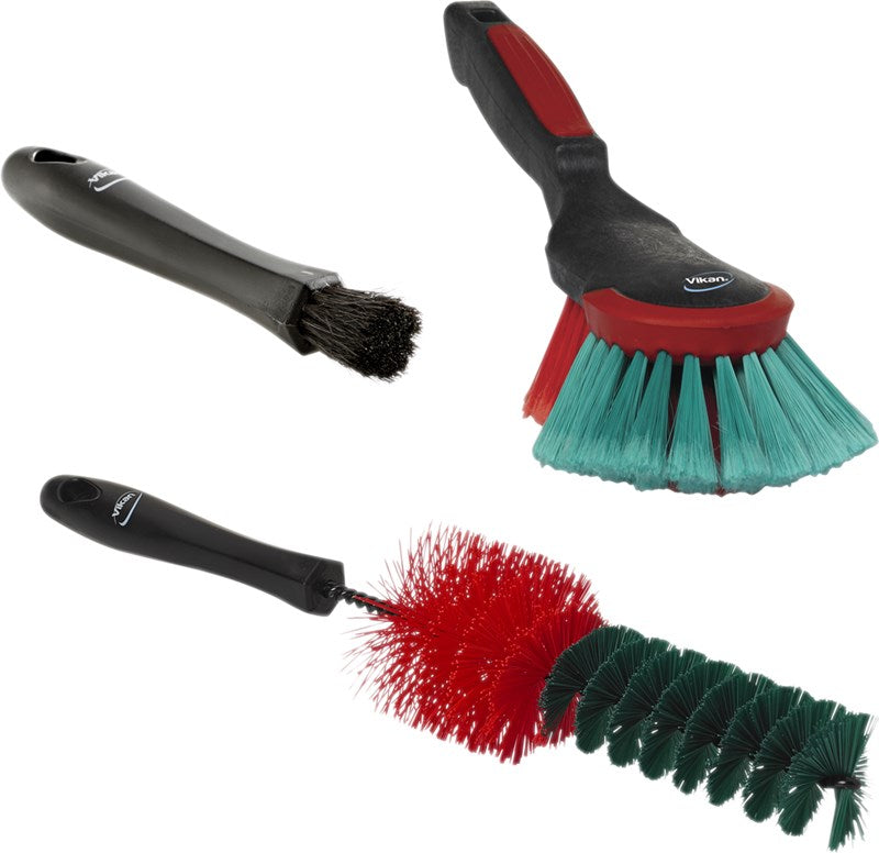 Vikan Campaign Set, 3 Brushes