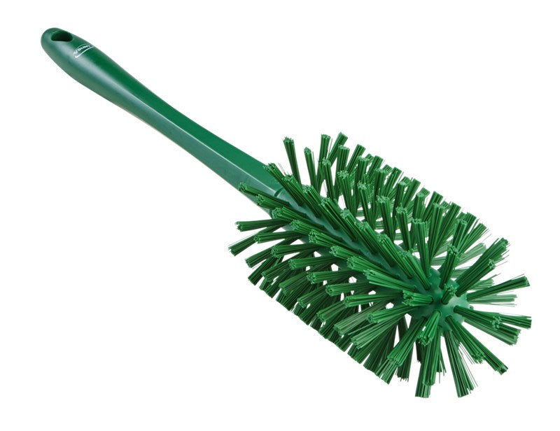 Vikan Pipe Brush w/handle, one piece 90mm Dia, Medium/Hard