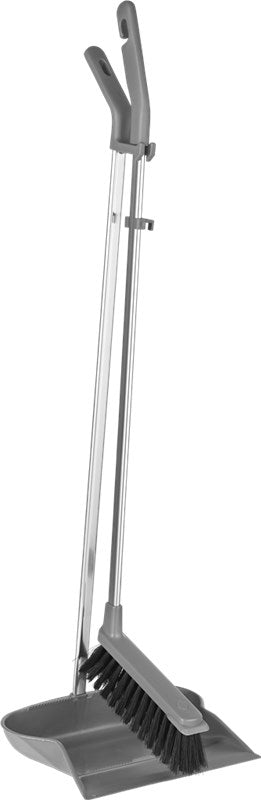 Vikan Longhandled brush/dustpan set, 985 mm