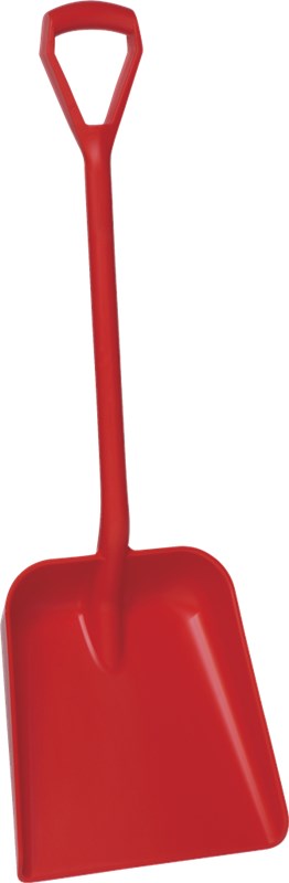 Vikan Large One Piece Shovel D Grip, 379 x 345 x 90mm, 1035mm