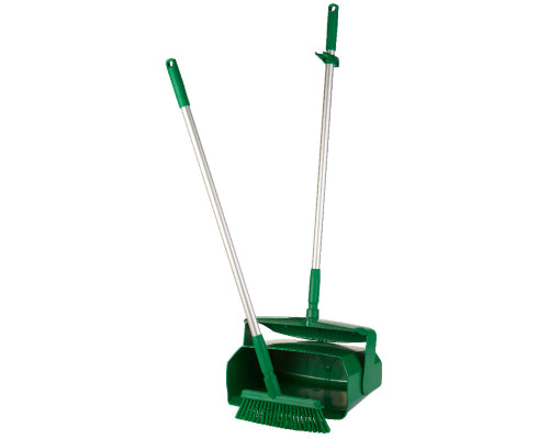Vikan Dustpan set, closable with broom 350mm, Medium