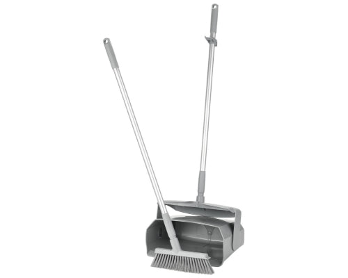 Vikan Dustpan set, closable with broom 350mm, Medium