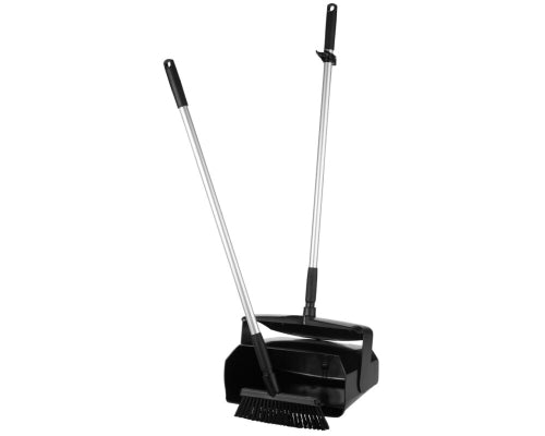 Vikan Dustpan set, closable with broom 350mm, Medium