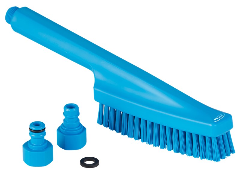 Vikan Hand Brush, waterfed 330mm, Hard