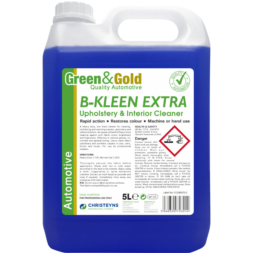 Christeyns B-KLEEN Extra Upholstery & Interior Cleaner