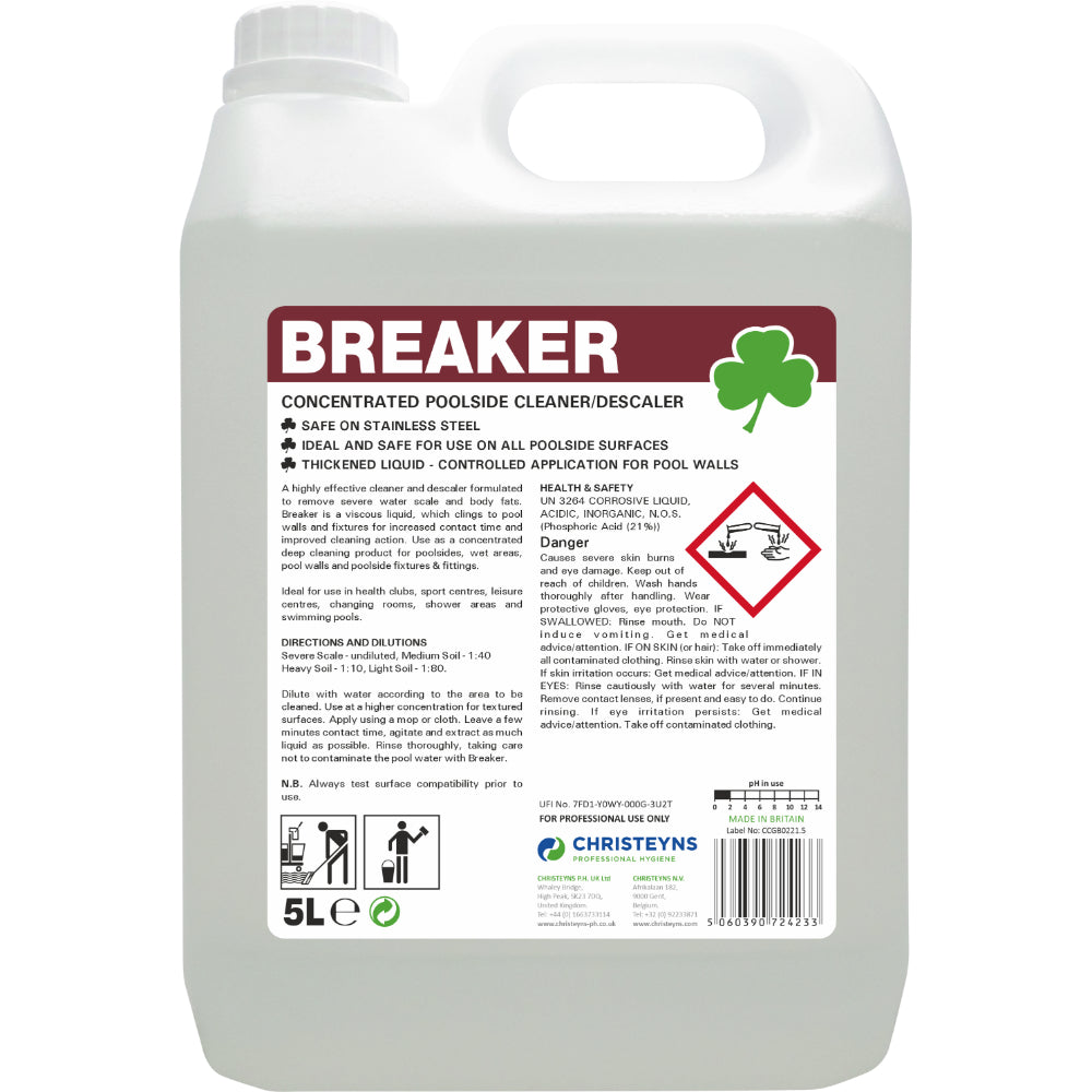 Christeyns BREAKER Poolside Cleaner 5L