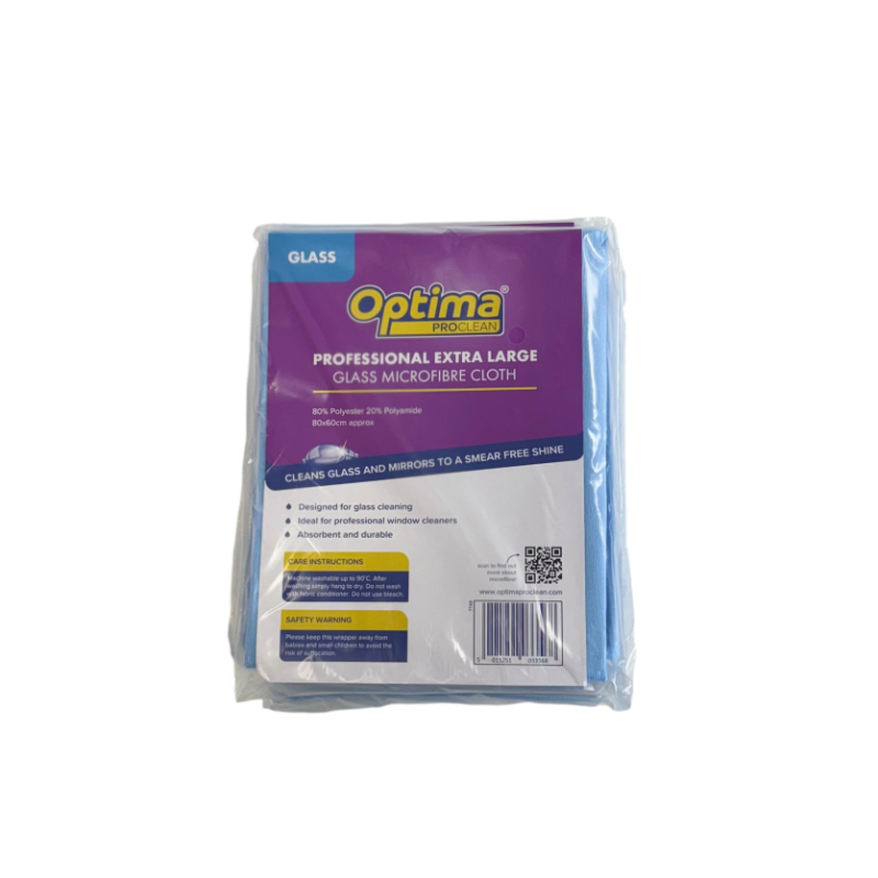 Optima Blue XL Microfibre Glass Cloth