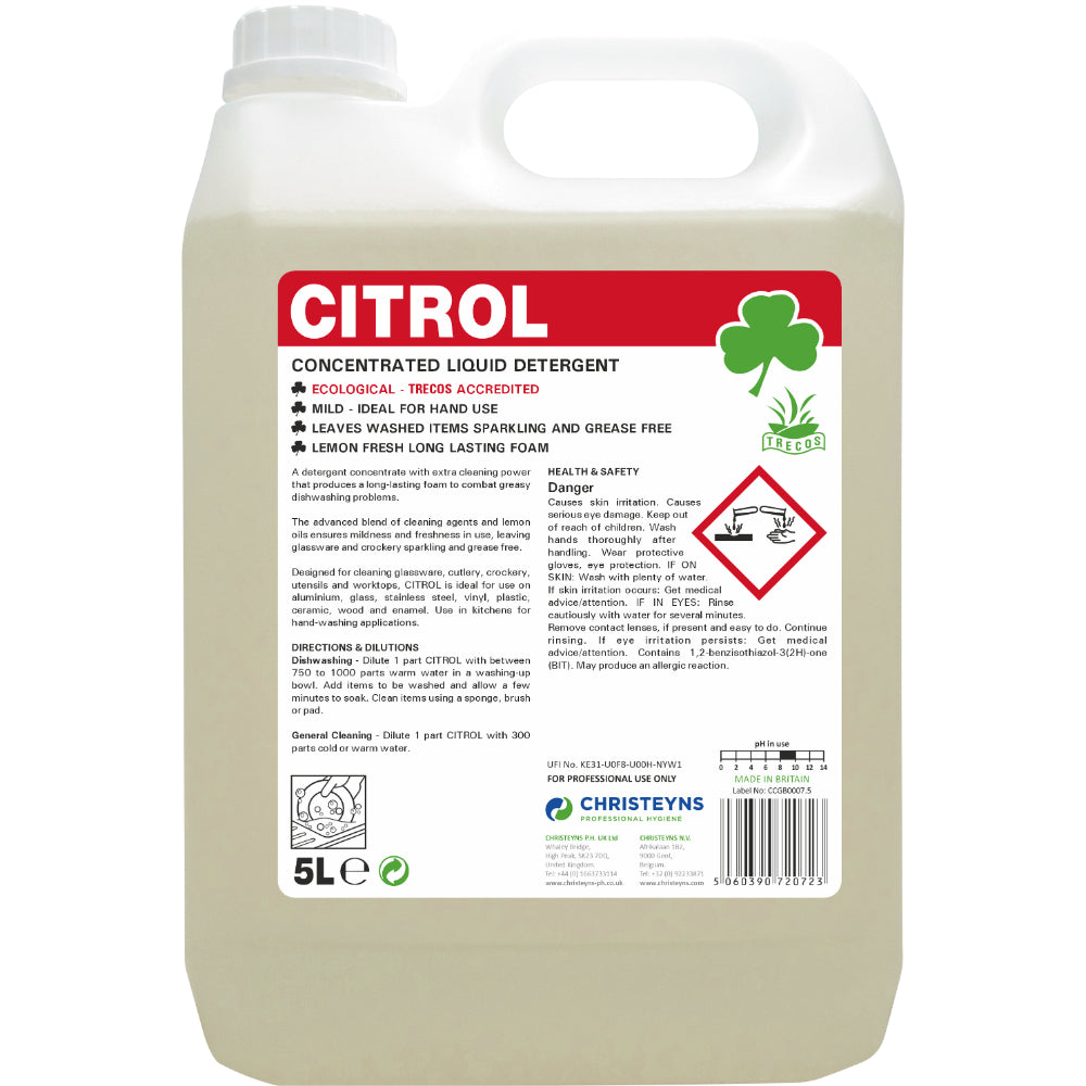 Christeyns CITROL Washing Up