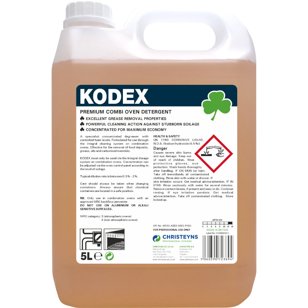 Christeyns KODEX Combi Oven Detergent 5L