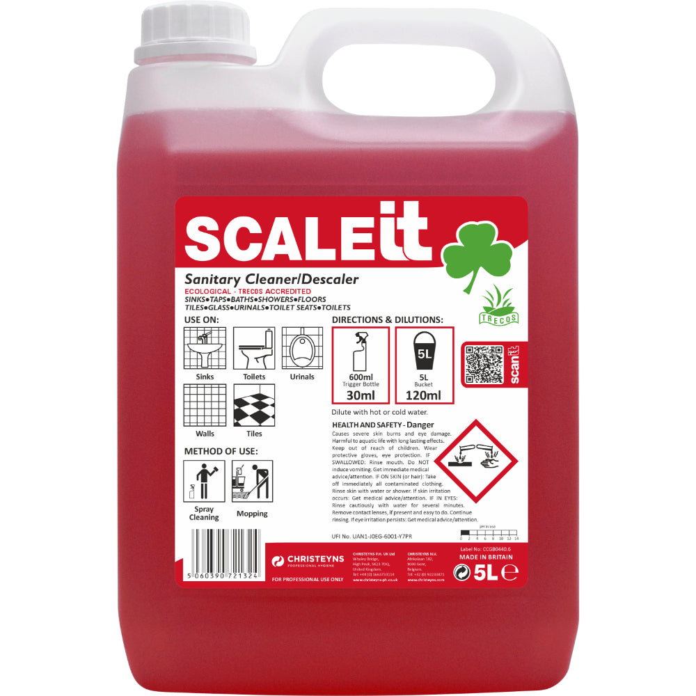 Christeyns SCALEIT Toilet Cleaner/Descaler