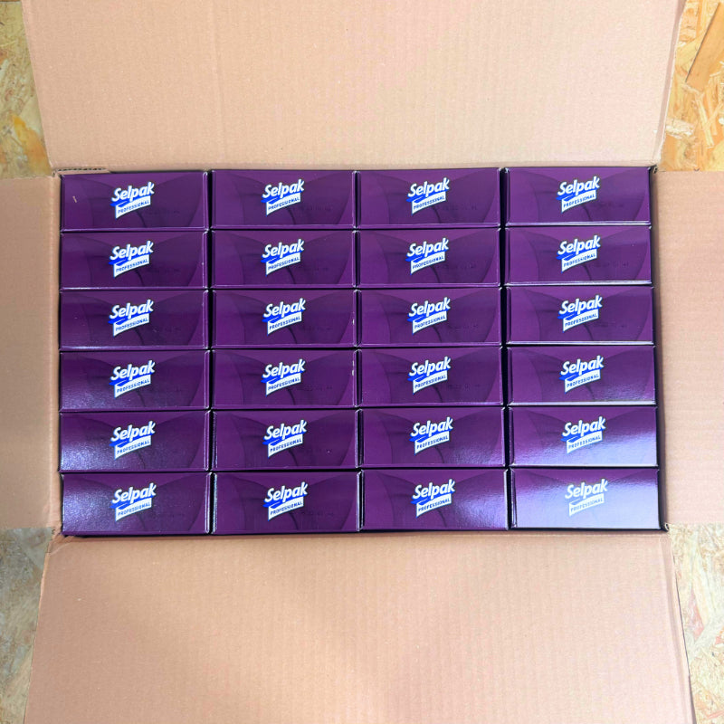 2Ply Selpak Pro Extra Facial Tissue White - 1920 Sheet