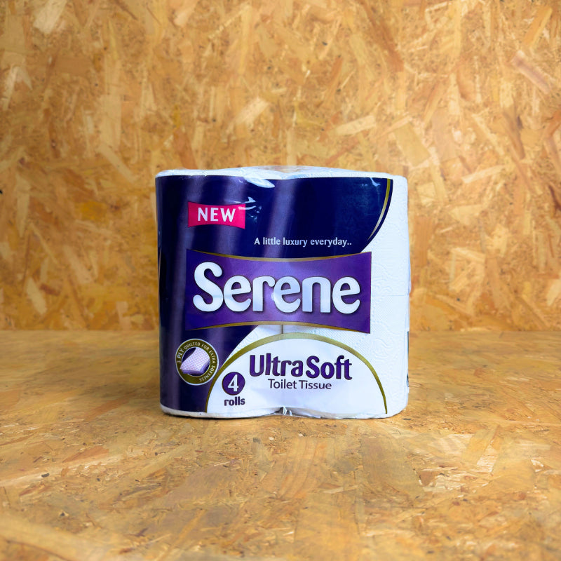 3ply Serene Ultra Quilted - Luxury Toilet Roll - 40 Rolls