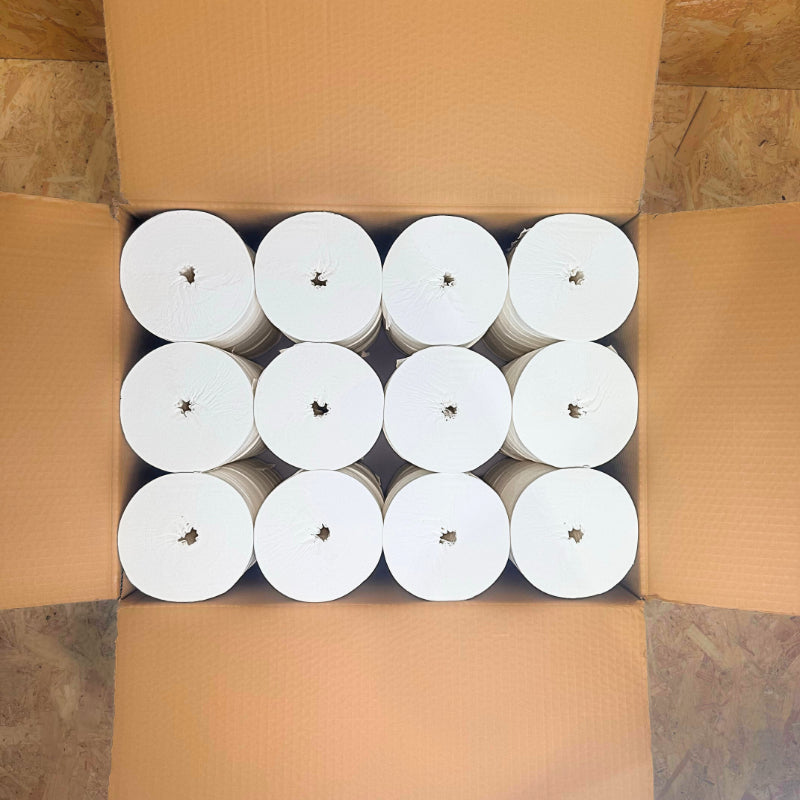 2Ply Coreless Toilet Roll - 90m x 95mm - 36 Rolls