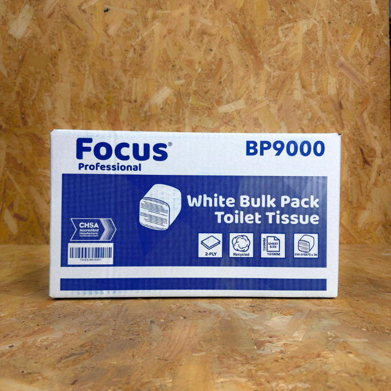 2Ply Bulk Pack Toilet Tissue - 103mm x 200mm - 9000 Sheet