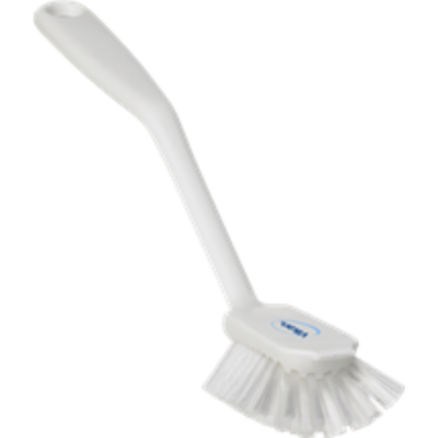 Vikan Dish Brush W/Scraping Edge 280mm, Medium