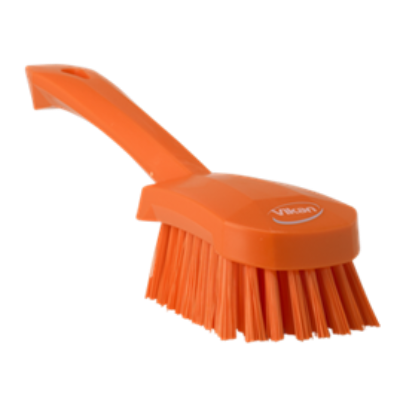 Vikan Washing Brush w/Short Handle 270mm, Hard