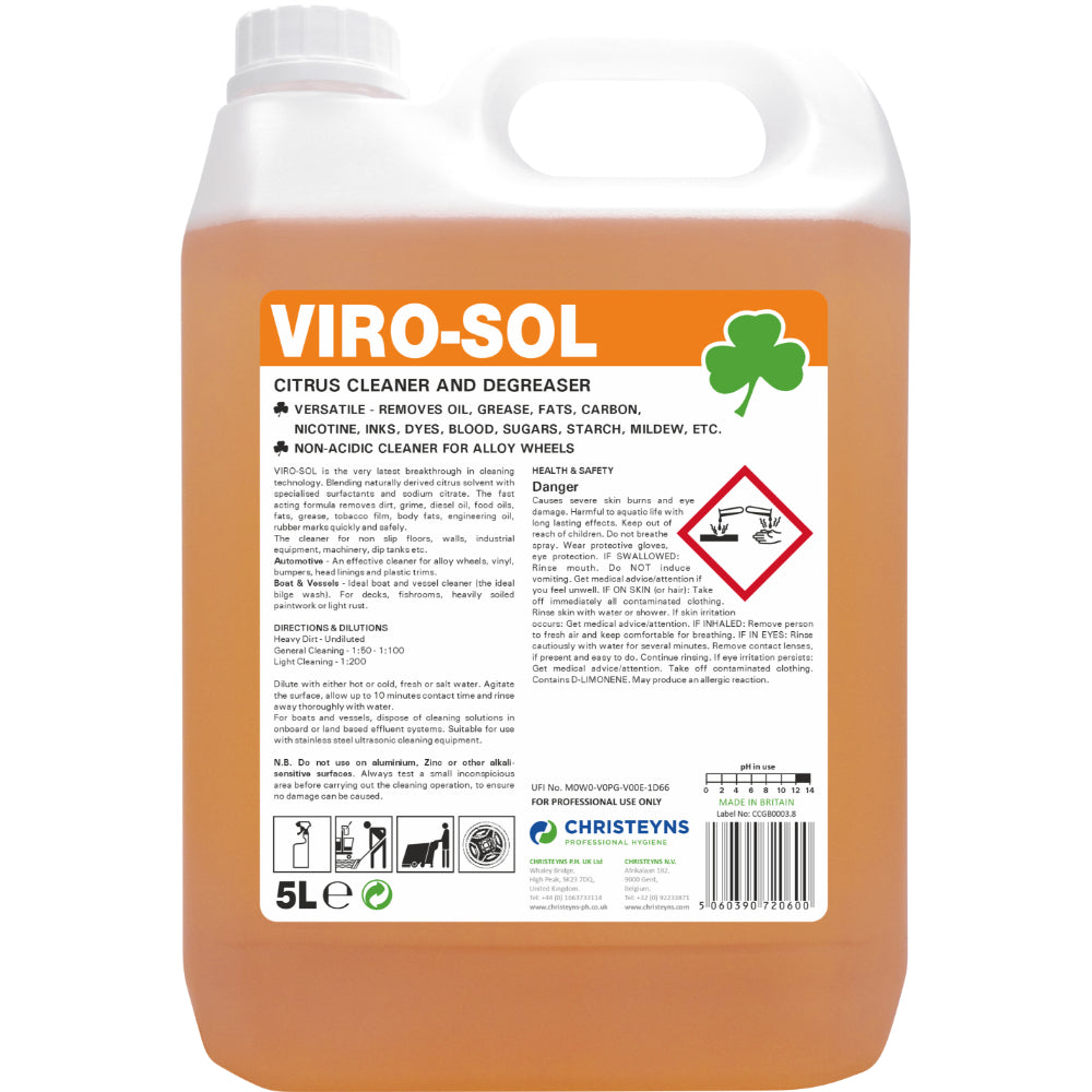 Christeyns VIRO-SOL Cleaner/Degreaser