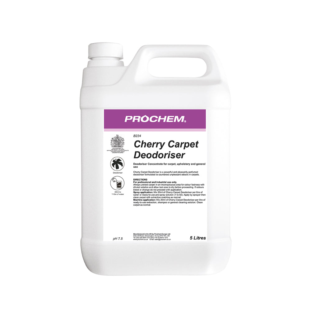 Prochem Cherry Carpet Deodoriser 5L