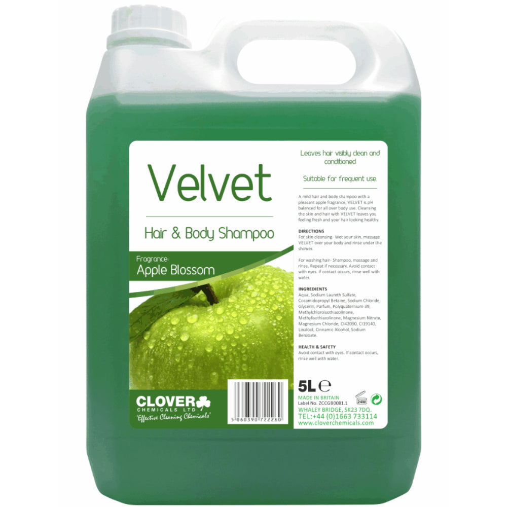 Christeyns VELVET Hair and Body Shampoo 5L