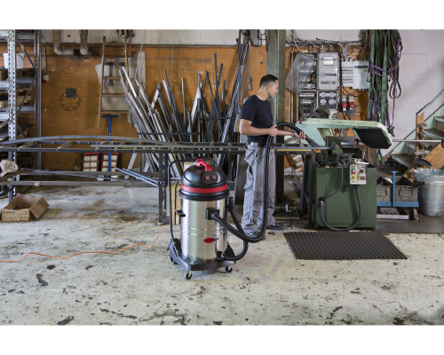 VIPER LSU275 Wet and Dry Vacuum - Double Motor - Steel