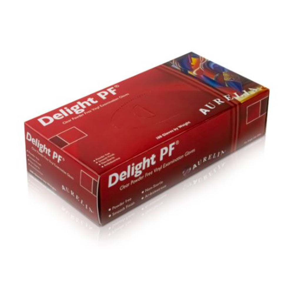 Clear Vinyl Gloves (Delight)