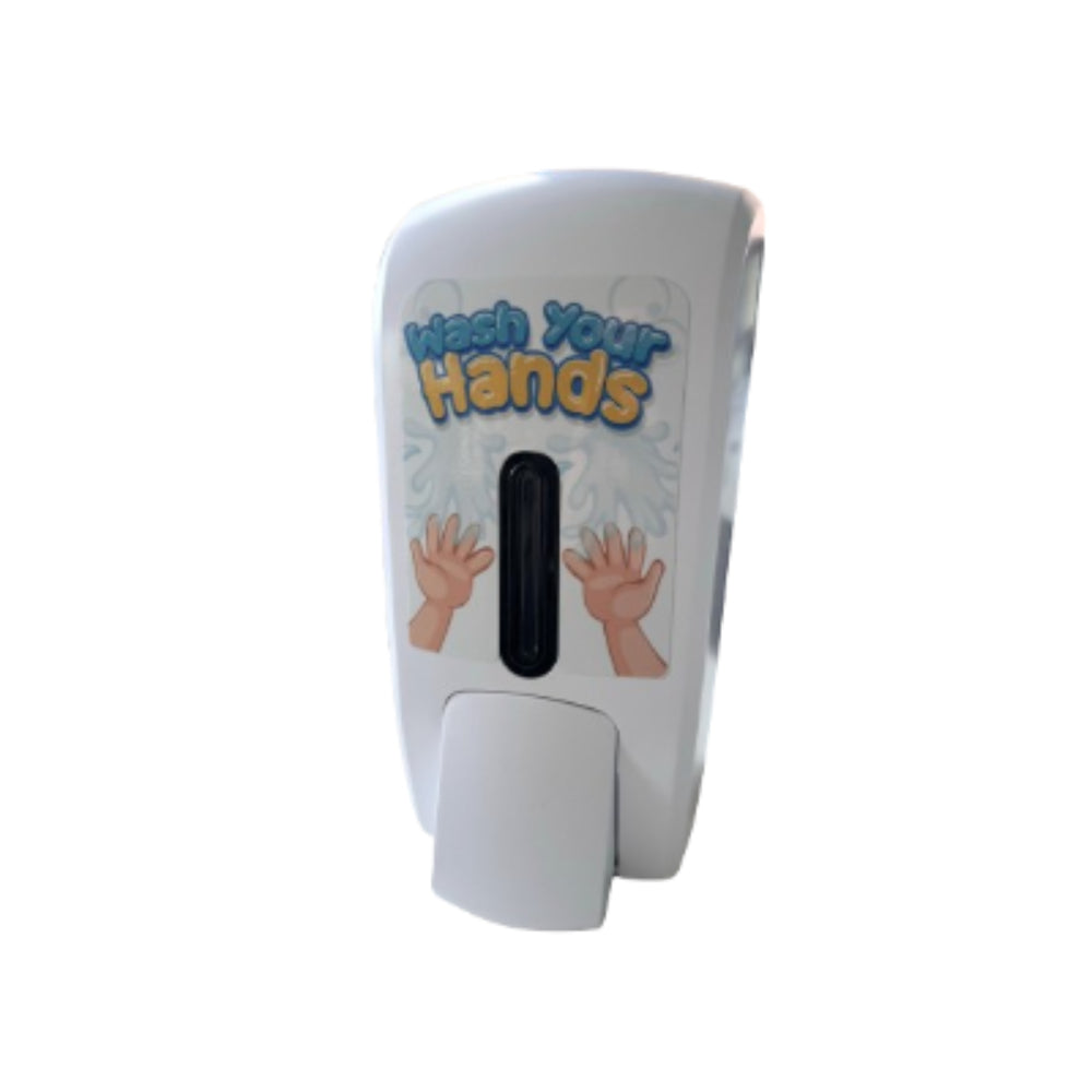 Halo 'Wash Your Hands' 1Ltr Liquid Soap Dispenser - Graphite